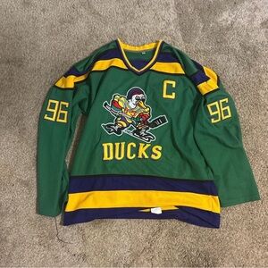 Green Ducks Hockey Jersey